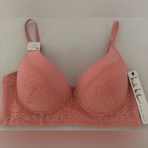 Nicole Miller Lace Padded Underwire Mega Push-up Bra